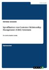 Spezifikation von Customer Relationship Management (CRM) Systemen