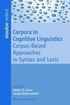 Corpora in Cognitive Linguistics