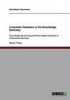 Corporate Valuation in the Knowledge Economy