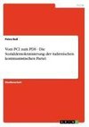 Vom PCI zum PDS - Die Sozialdemokratisierung der italienischen kommunistischen Partei