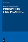 Prospects for Meaning