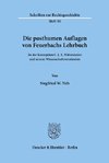 Die posthumen Auflagen von Feuerbachs Lehrbuch.