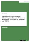 Kommentierte Übersetzung und Erläuterungen zu dem Lied Oswalds von Wolkenstein 