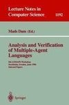 Analysis and Verification of Multiple-Agent Languages