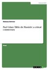 Paul Celans 'Zähle die Mandeln', a critical commentary