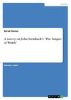A survey on John Steinbeck's 