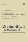 Korrespondenz Adrien-Marie Legendre - Carl Gustav Jacob Jacobi