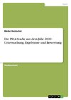 Die PISA-Studie aus dem Jahr 2000 - Untersuchung, Ergebnisse und Bewertung