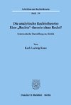 Die analytische Rechtstheorie: Eine 