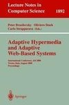 Adaptive Hypermedia and Adaptive Web-Based Systems