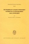 Die Behandlung der saisonalen Arbeitslosigkeit im Rahmen des Versicherungsschutzes gegen Arbeitslosigkeit.