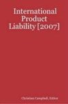 International Product Liability [2007]