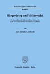 Bürgerkrieg und Völkerrecht.