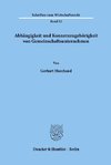 Abhängigkeit und Konzernzugehörigkeit von Gemeinschaftsunternehmen.