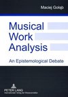 Musical Work Analysis