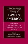 Grossberg, M: Cambridge History of Law in America