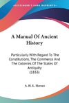A Manual Of Ancient History