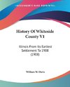 History Of Whiteside County V1