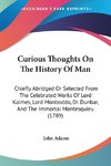 Curious Thoughts On The History Of Man