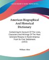 American Biographical And Historical Dictionary
