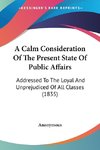 A Calm Consideration Of The Present State Of Public Affairs