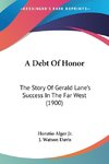 A Debt Of Honor