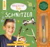 Kreativstart Kids Schnitzen. Anleitungsbuch und Material