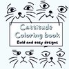 Cattitude Coloring Book