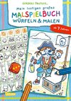 Mein lustiges großes Malspielbuch: Würfeln & Malen (ab 7 Jahren)