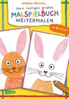 Mein lustiges großes Malspielbuch: Weitermalen (ab 4 Jahren)