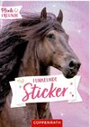 Funkelnde Sticker (Pferdefreunde)