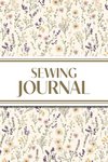 Sewing Journal (Wildflowers on Cream Background )