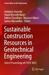 Sustainable Construction Resources in Geotechnical Engineering
