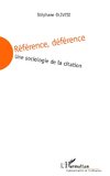 Référence, déférence