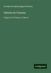 Histoire de l'homme
