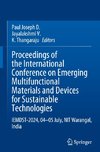 Proceedings of the International Conference on Emerging Multifunctional Materials and Devices for Sustainable Technologies
