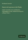 Guerre de la prusse et de l'Italie