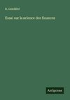Essai sur la science des finances