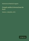Congrès médical international de Paris
