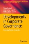 Developments in Corporate Governance