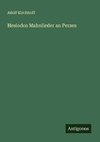 Hesiodos Mahnlieder an Perses