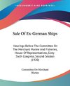 Sale Of Ex-German Ships