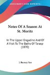 Notes Of A Season At St. Moritz