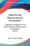 Notes On The Pharmacopoeial Preparations