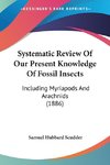 Systematic Review Of Our Present Knowledge Of Fossil Insects