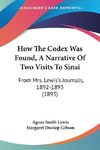 How The Codex Was Found, A Narrative Of Two Visits To Sinai