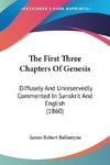 The First Three Chapters Of Genesis