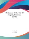 Ordinances Of The City Of Virginia, Minnesota (1918)