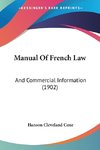 Manual Of French Law