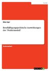 Beschäftigungspolitische Auswirkungen des 